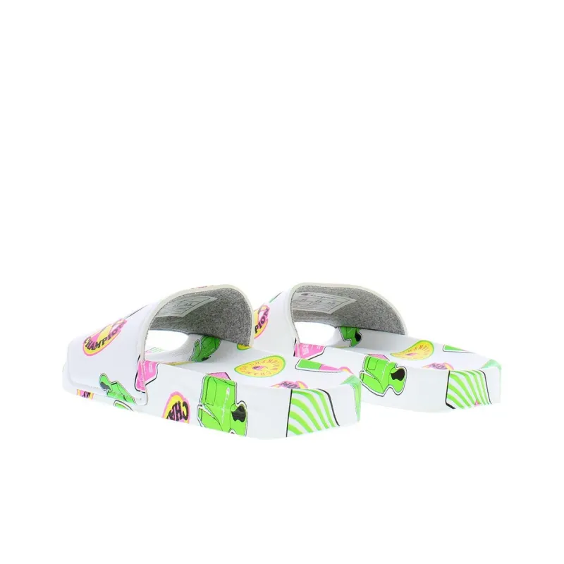 Champion Ipo Camo Slide Slippers Low-Top Unisex White-1