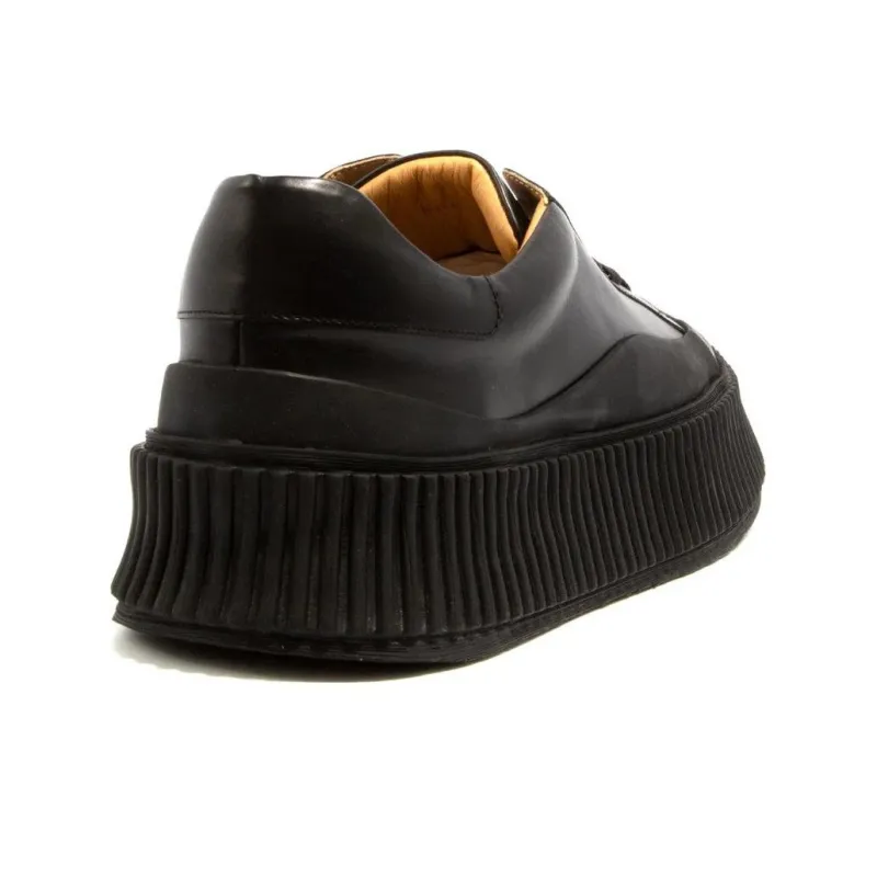 JIL SANDER Platform Shoes Men's Black-4