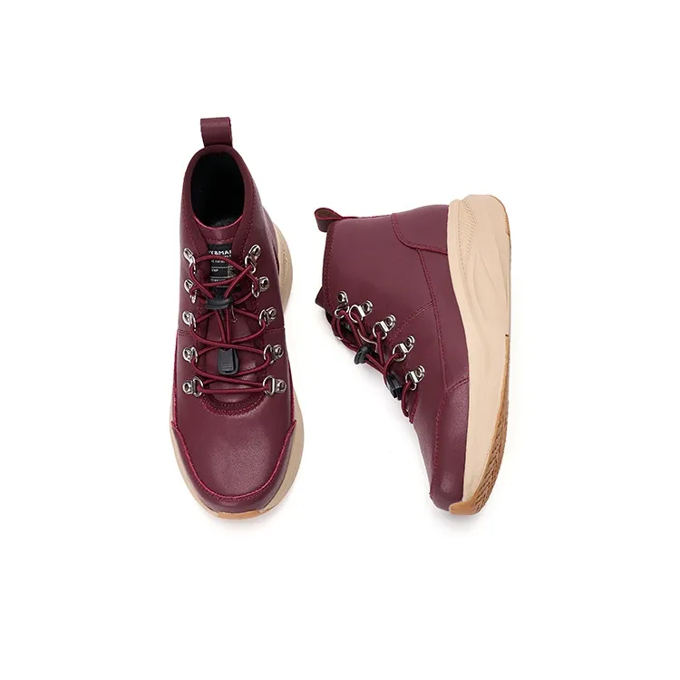 Joy&Mario Height Increasing Mid-Top Casual Shoes 4cm Women's-11