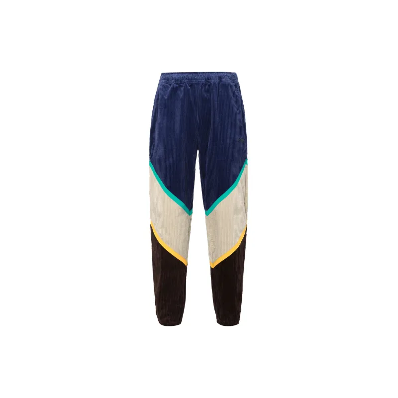LiNing Knitted Sports Pants Unisex Coffee Brown-1