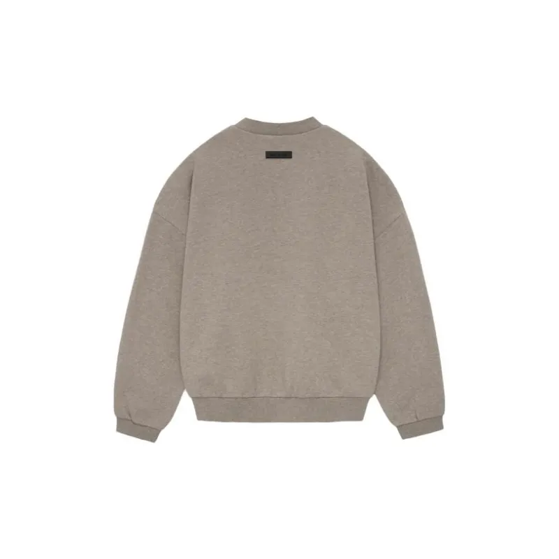 Fear Of God Essentials Logo embroidered Crew neck Sweatshirt-1