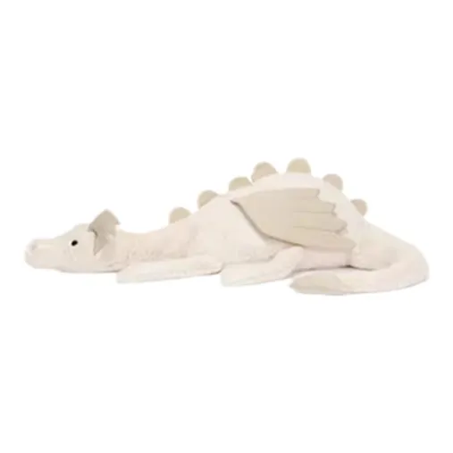 JELLYCAT Mythical Animal Collection Snow Dragon Extra Large Dolls Plush Doll 30cm Height 114cm Length-2