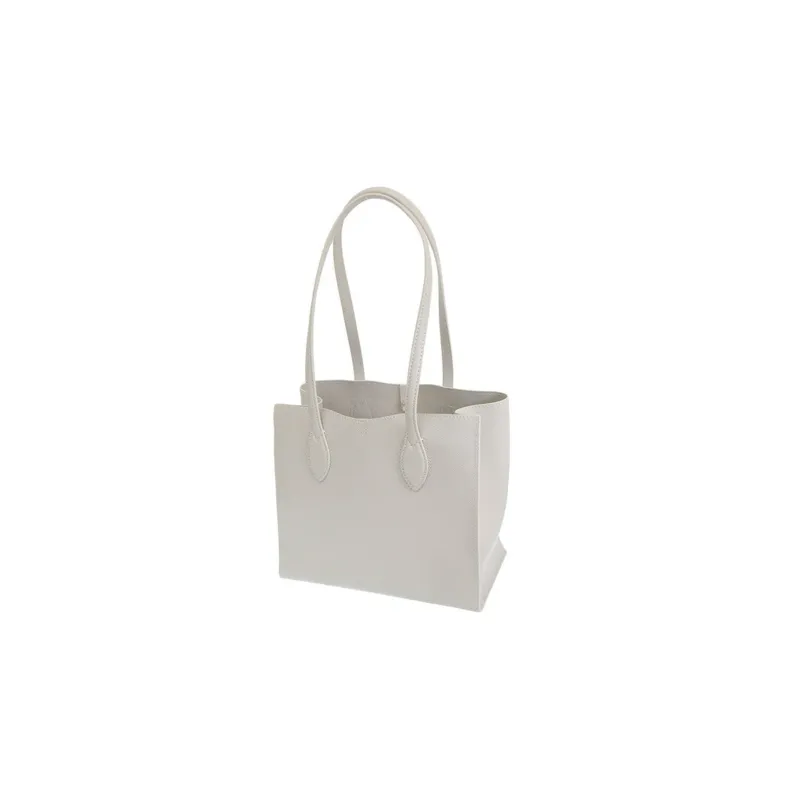 Furla Leather Tote Bag, Shopping Bag, Handbag Women's Pearl White-3