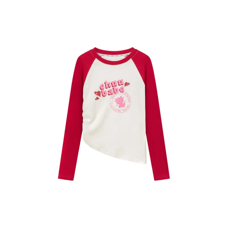 CHUU Raglan Sleeve T Shirt Women's-5