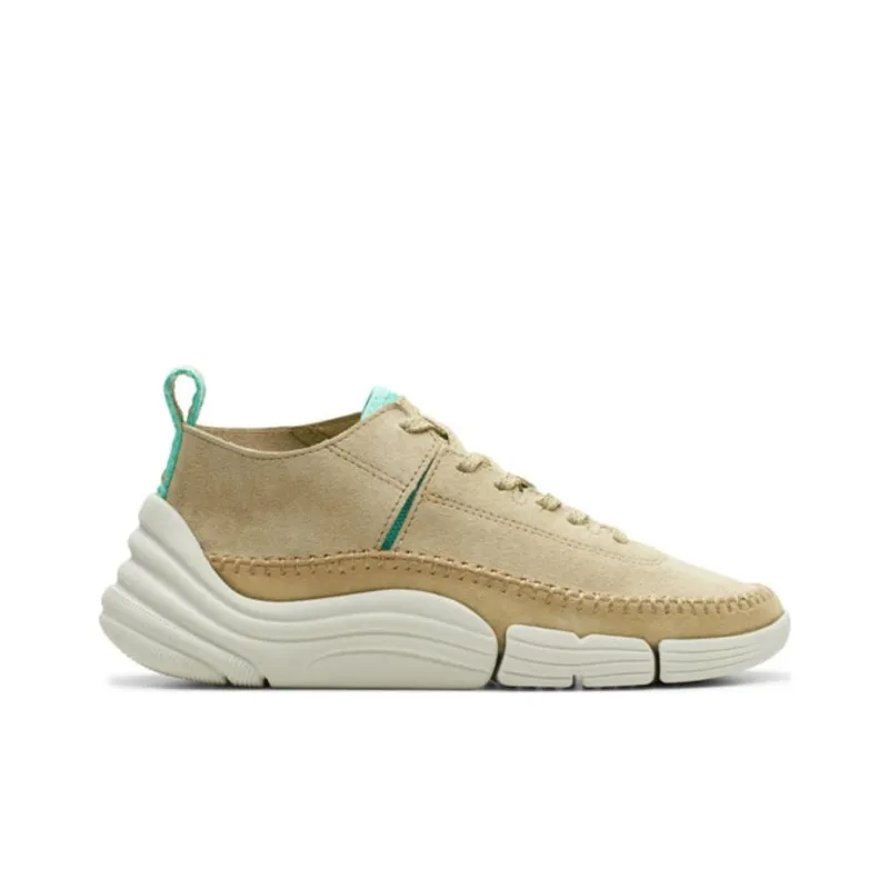 Clarks Trigenic Low-Top Casual Shoes Women's Umber-1