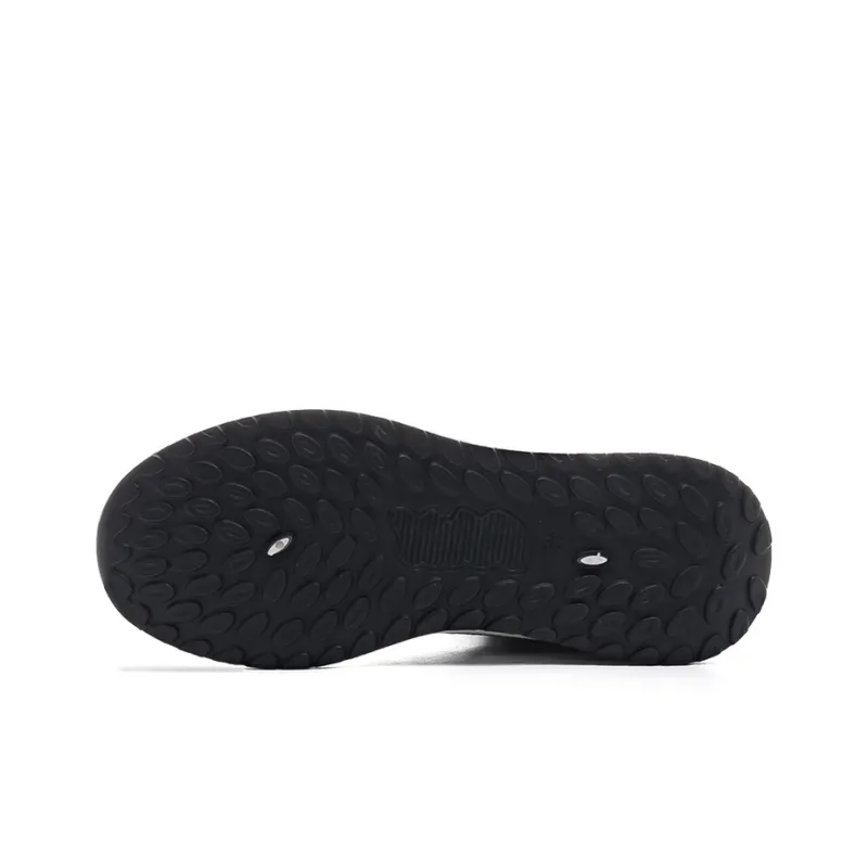 Warrior Warrior Thickened And Fleece Lined Padded Shoes Lightweight Low Top Casual Shoes Men's Black-5