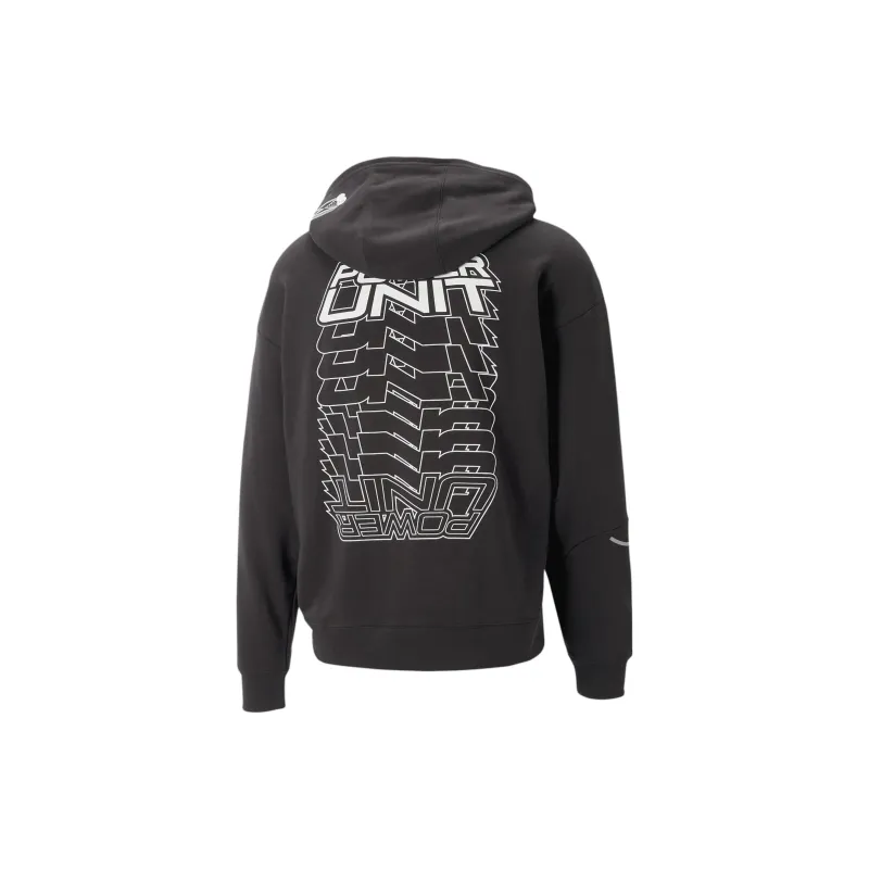 PUMA Hoodie Statement Mercedes-AMG Petronas Motorsport Sweatshirt Men's Black-1