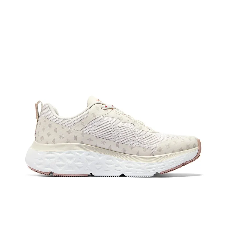 Skechers Cushioning Wear Resistant Low Top Casual Running Shoes Women's Ecru-1