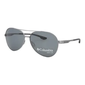 Columbia Metal Aviator Sunglasses Unisex Gray