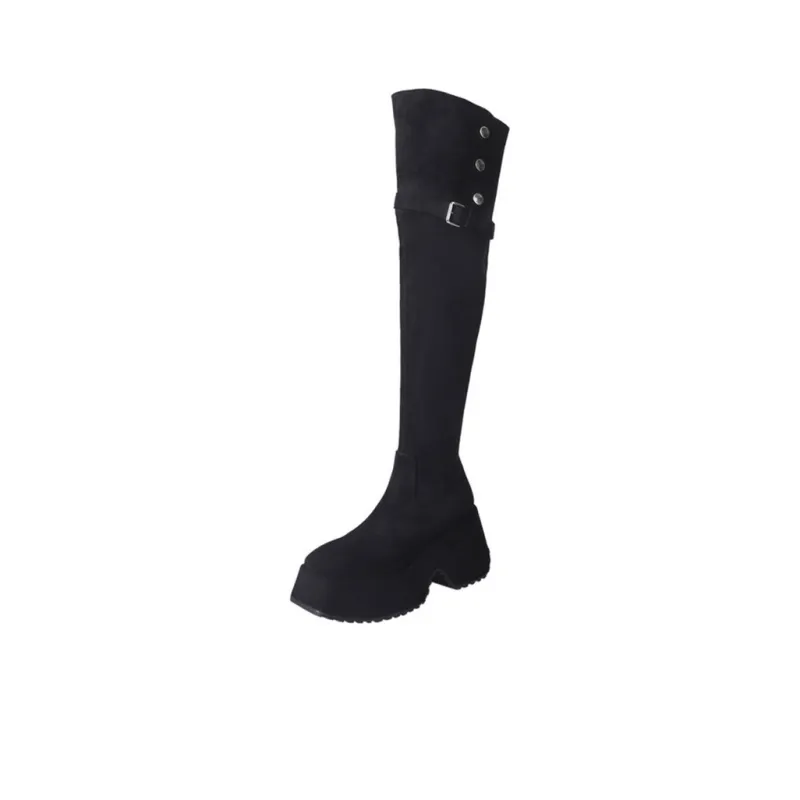 JIUXINGDAO Over the knee Boots 8.5cm Women's-2