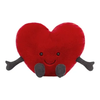 JELLYCAT Amuseables Red Heart Plush Toy