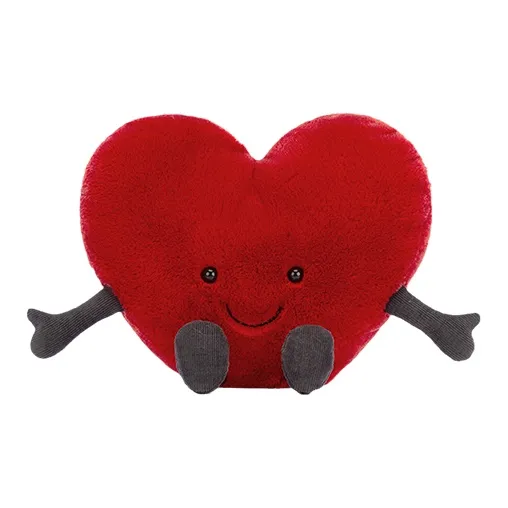 JELLYCAT Amuseables Red Heart Plush Toy-0