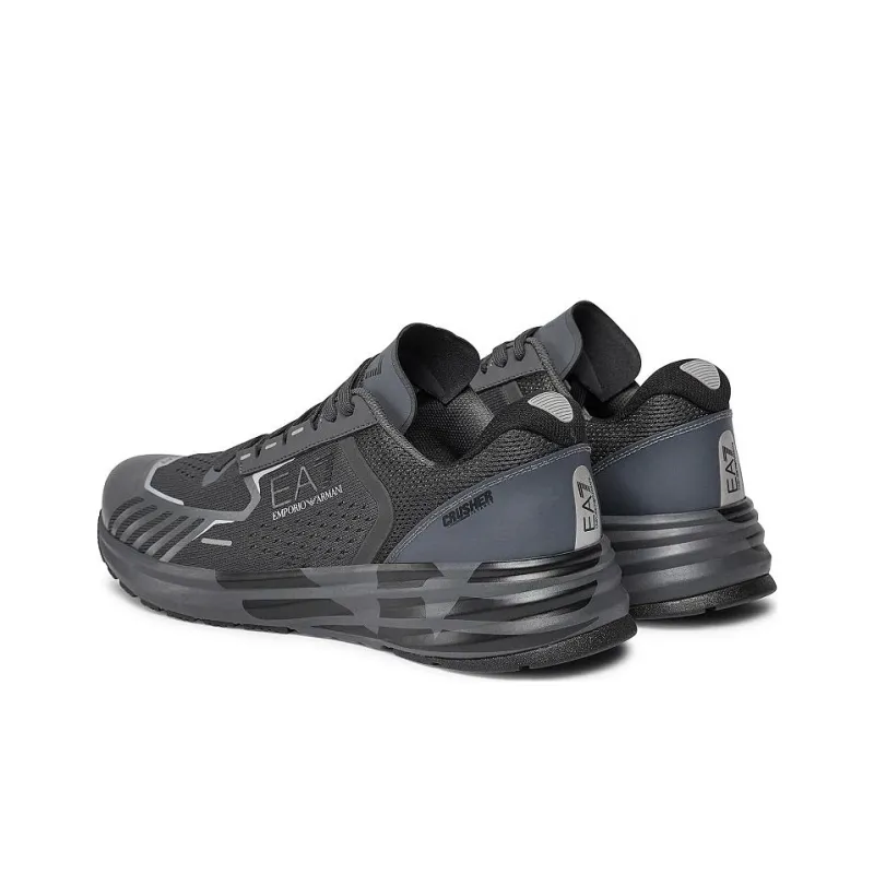 EMPORIO ARMANI Breathable Low-Top Casual Shoes Men's Black-2