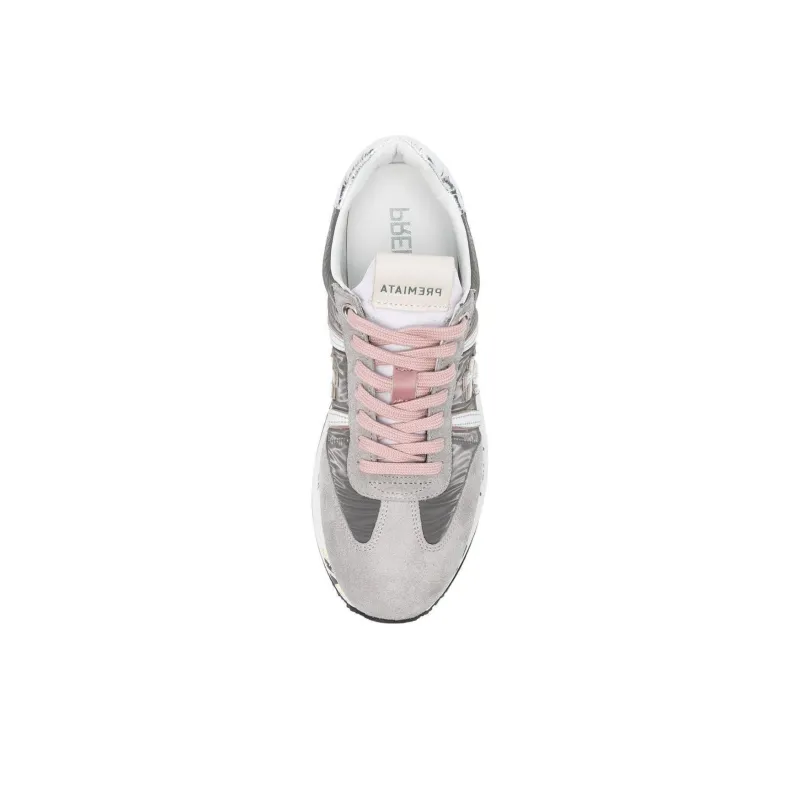 PREMIATA Conny Low-Top Casual Shoes Women's Gray-4