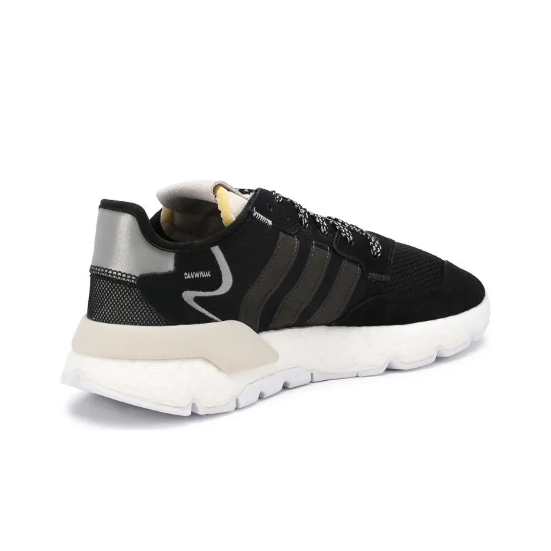 Adidas Nite Jogger Core Black Raw White Women's-2