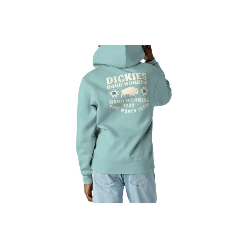 Dickies Hays Graphic Hoodie Sweatshirt Men's Light Green-1
