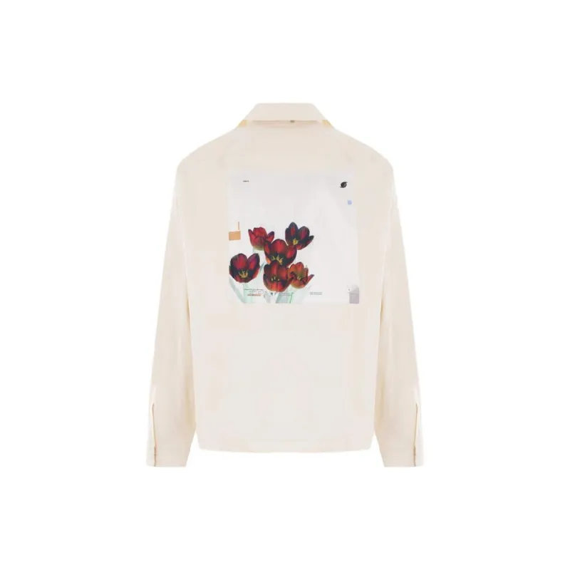 OAMC Logo patch Cotton Shirt-1