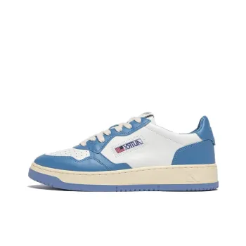 AUTRY Medalist Leather Low White Niagara Women's