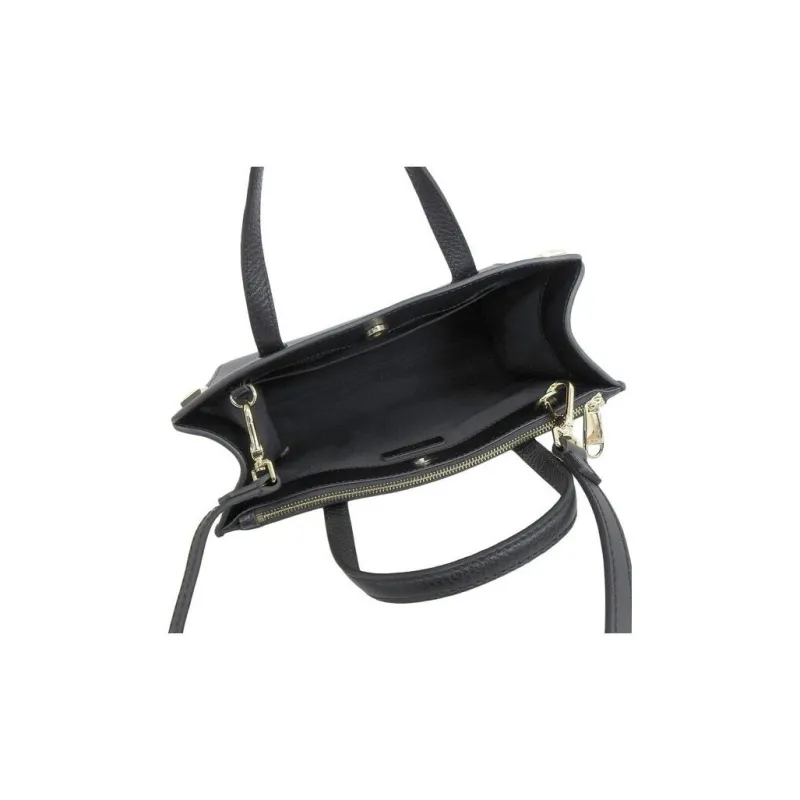 Furla Leather Handbag Women's Black-4