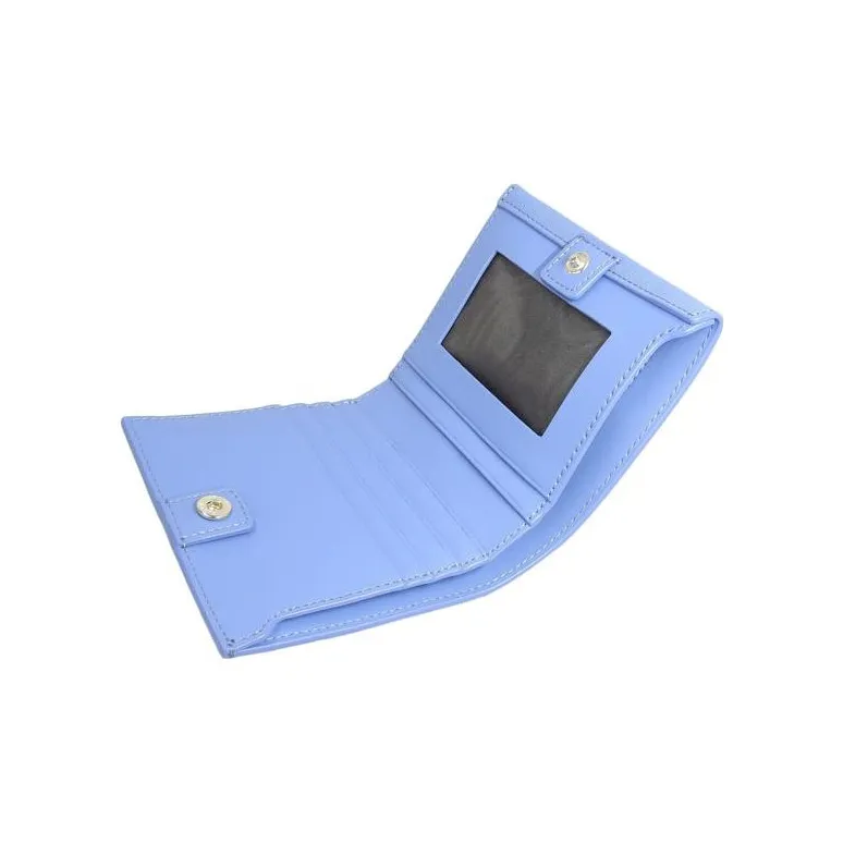 Furla Leather Wallet Women's Light Blue-4