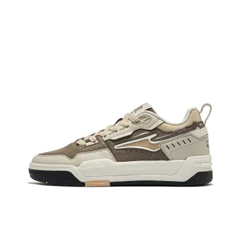 Erke Flying Phoenix Anti Slip Wear Resistant Low Top Skateboard Shoes Men's Driftwood Gray And Pumice Gray