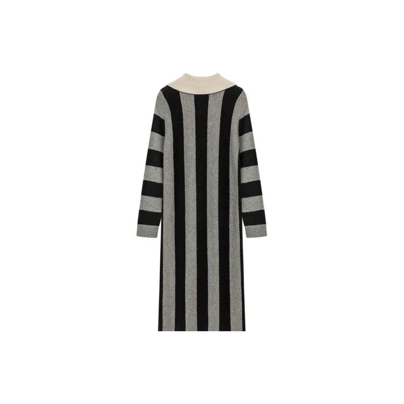 NO ONE ELSE Long Sleeved Dresses Women's Gray-1