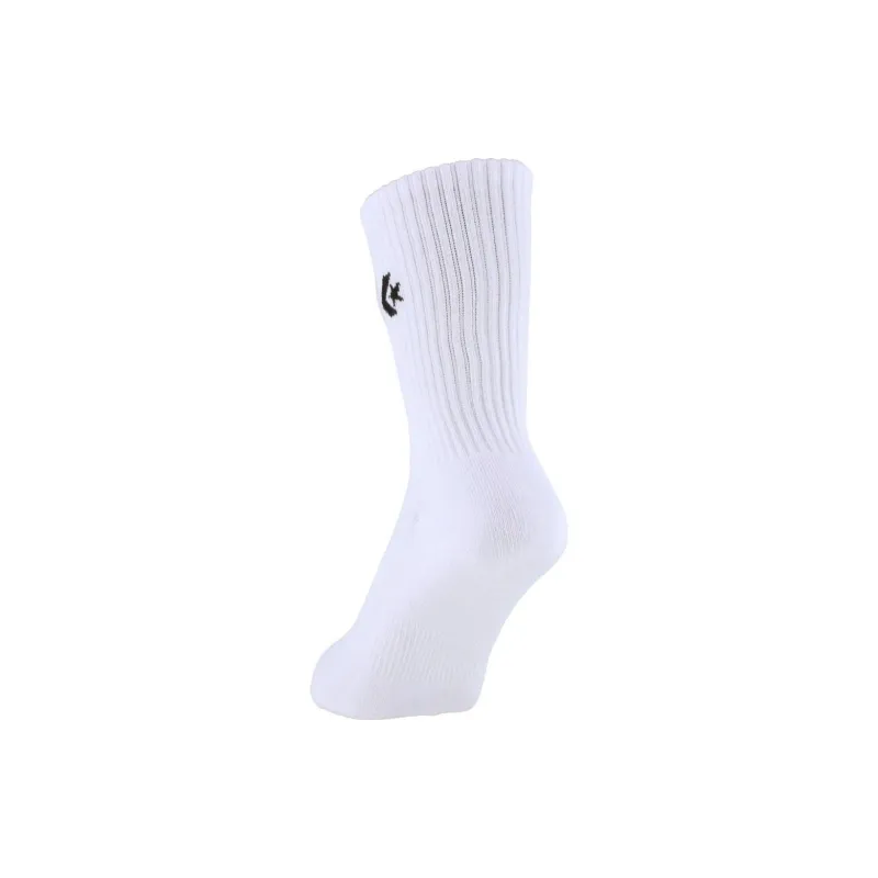 Converse Mid-Calf Socks Unisex 1 Pack White-2