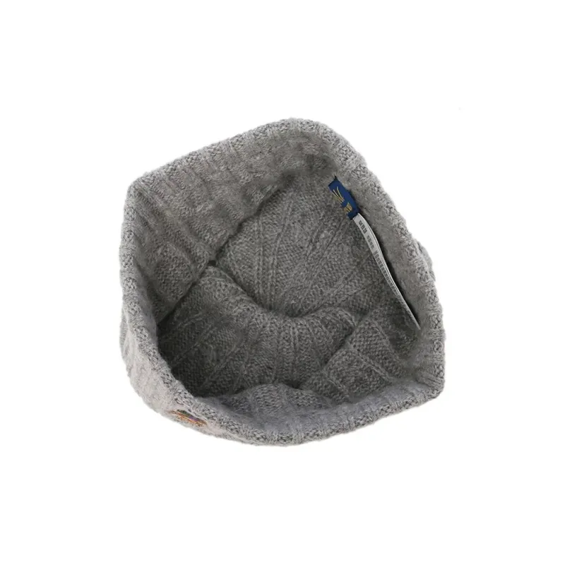 Polo Ralph Lauren Wool Cashmere Beanies Unisex Gray-2