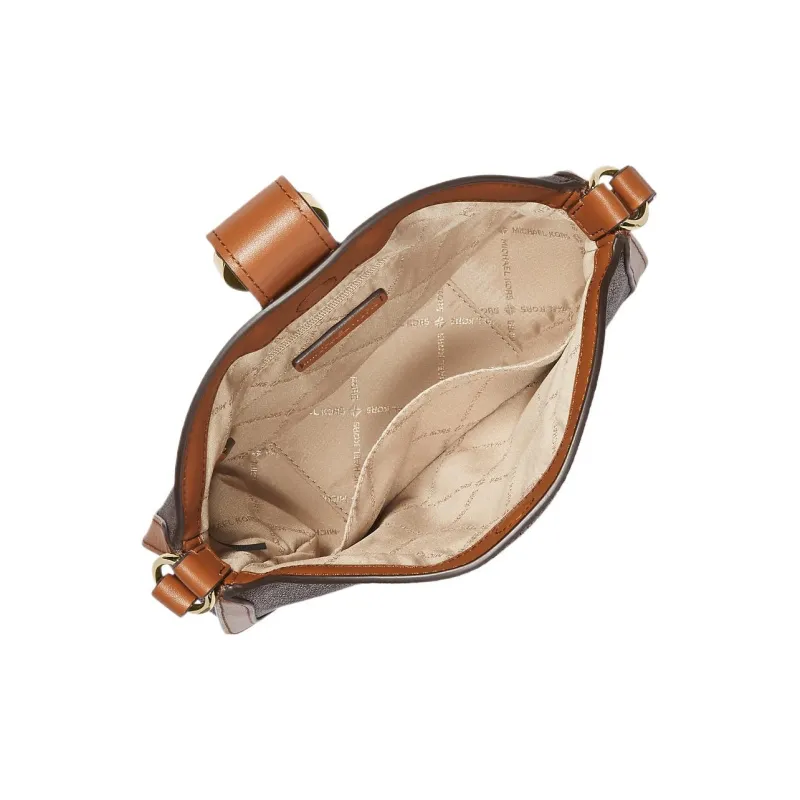 MICHAEL KORS Gabby Canvas Hobo Bag Shoulder Bag Crossbody Bag Small Size Women's Brown-1