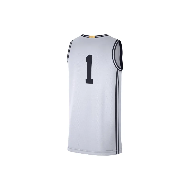 Nike Duke Limited Home Basketball Jerseys Men's White-1