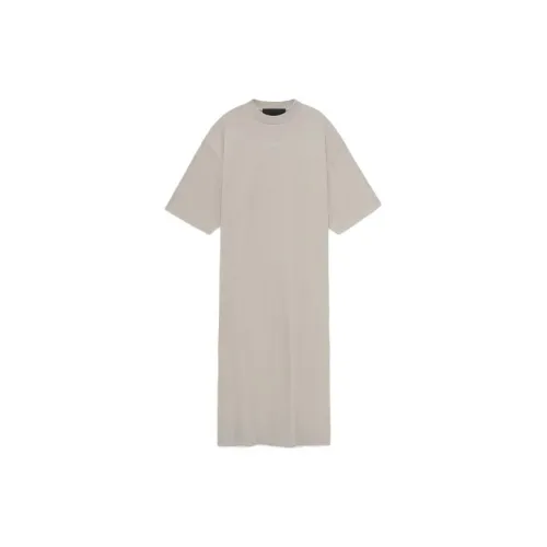 Fear Of God Essentials Long-Sleeved Dresses Women's Smoke Cloud/Silver Cloud