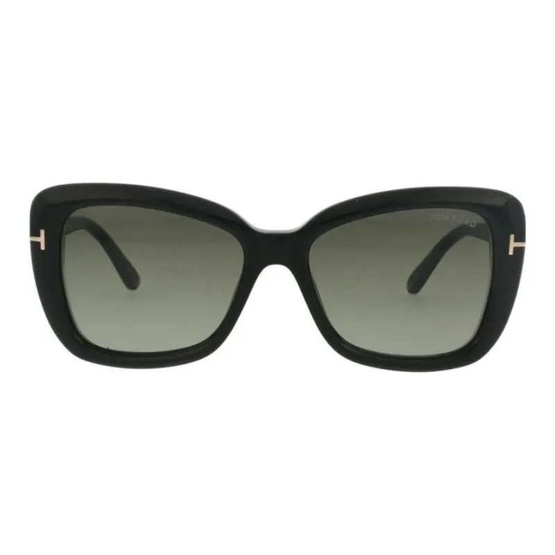 TOM FORD Eyewear Logo detail Butterfly frame Sunglasses-1