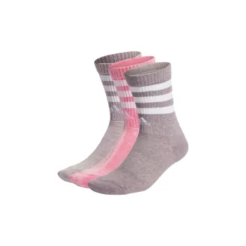 Adidas 3-STRIPES STONEWASH CREW SOCKS 3 PAIRS Mid-Calf Socks Unisex 3 Pack