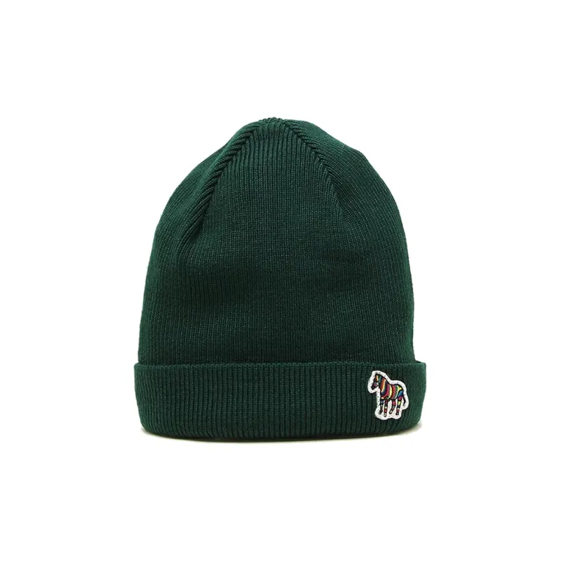 Paul Smith Wool Beanies Unisex Green-3