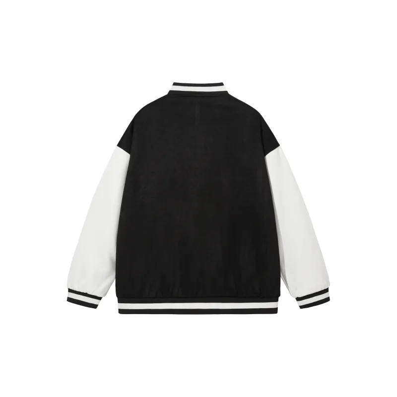 TEPOR Baseball Jacket Unisex Black-1