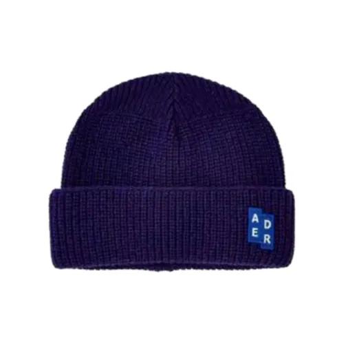 ADER ERROR Logo-patch Ribbed Beanie