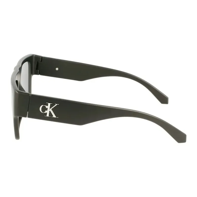 CK/Calvin Klein Plastic Square Sunglasses Unisex Black-2