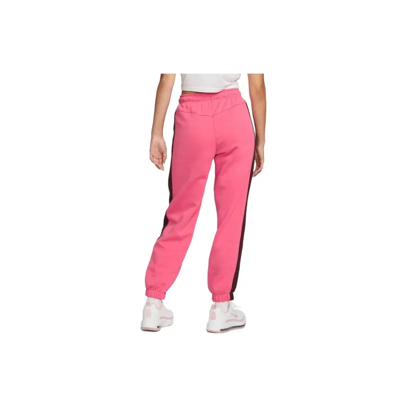 Nike Sportswear Icon Clash Knitted Sports Pants Women's Pink-1