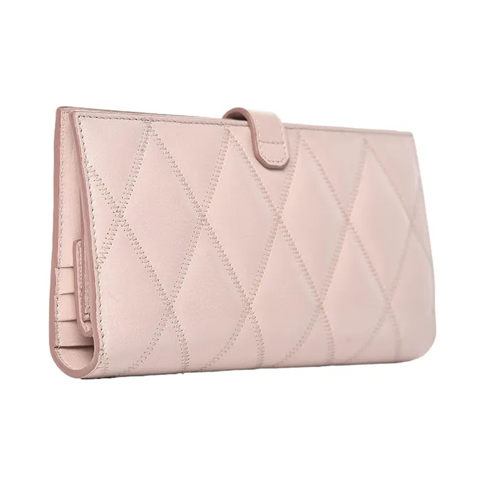 GIVENCHY Goatskin Wallet Women's Pink-1