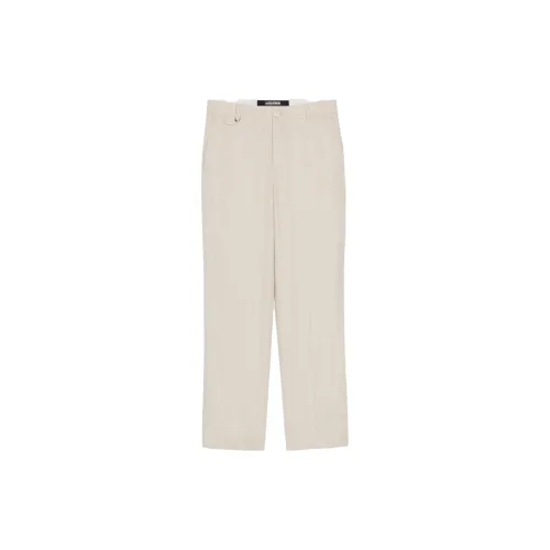 Jacquemus Suit Trousers Men Light Beige