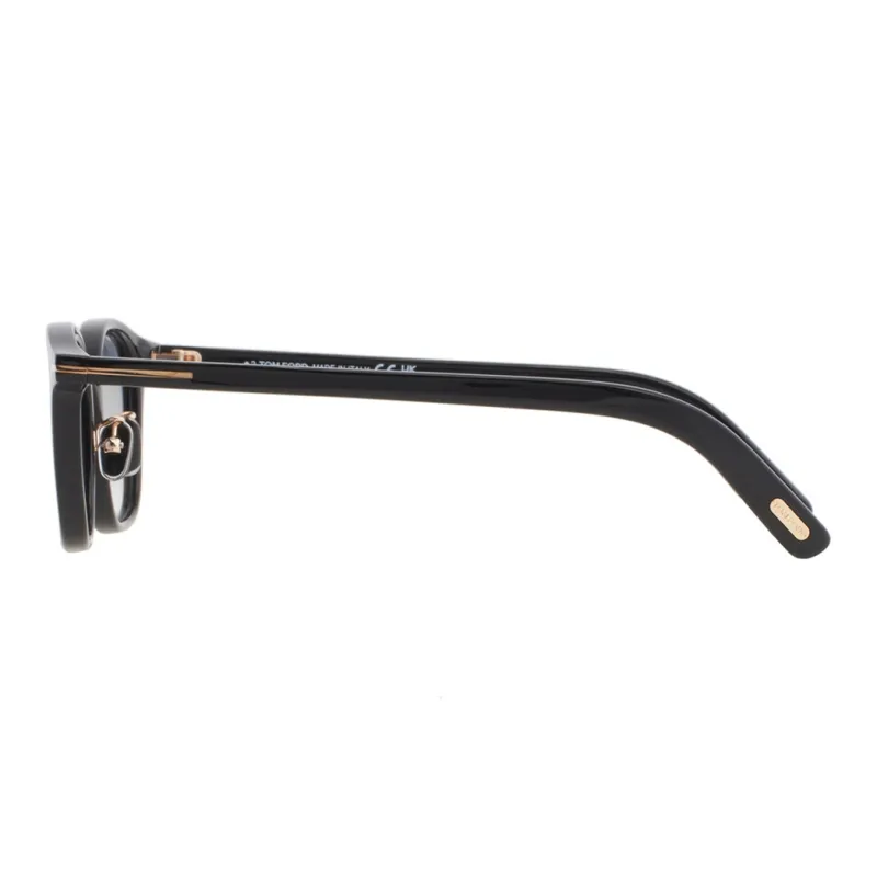 TOM FORD Acetate Square Sunglasses Men's Black-3
