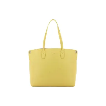 Furla Genuine Leather Tote Bag Shopping Bag Handbag Women's Tawny