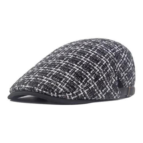 Plush Watch Cap Black fleece hat with logo