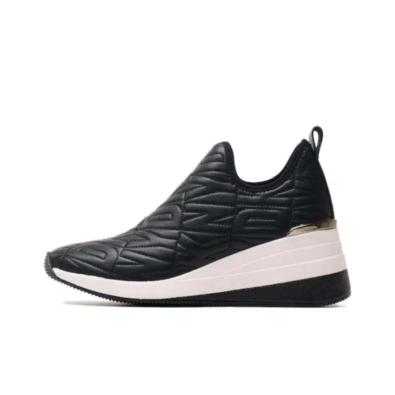 DKNY Wear-Resistant Slip-Resistant Low-Top Casual Shoes Women's Black-0