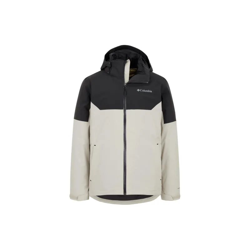 Columbia CASCADE PEAK 5 Waterproof And Windproof To Keep Warm Windbreaker Jacket Men's White-1