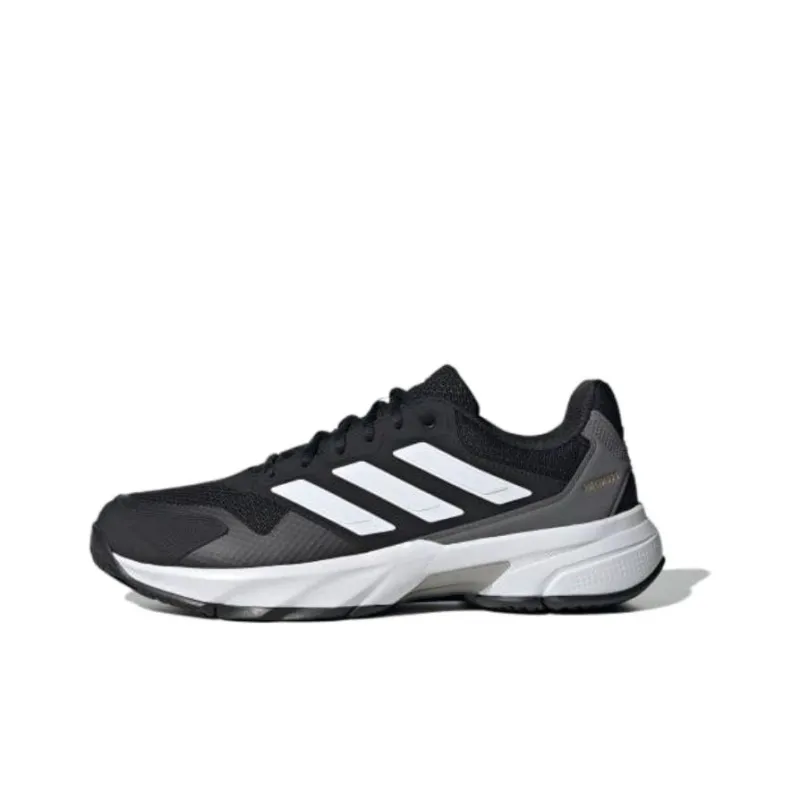 Adidas Courtjam Control 3 Core Black Cloud White Grey-0