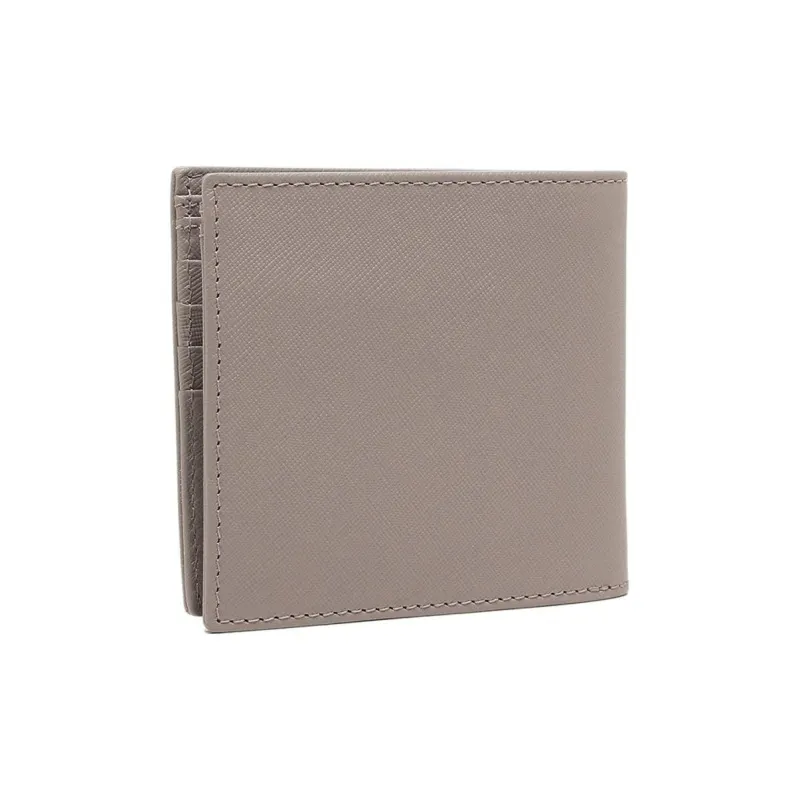 A.P.C Leather Wallet Men's Gray-2