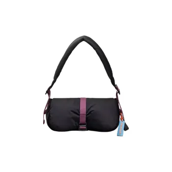Coachtopia Wavy Dinky Polyester Handbags Shoulder Bags Unisex Black