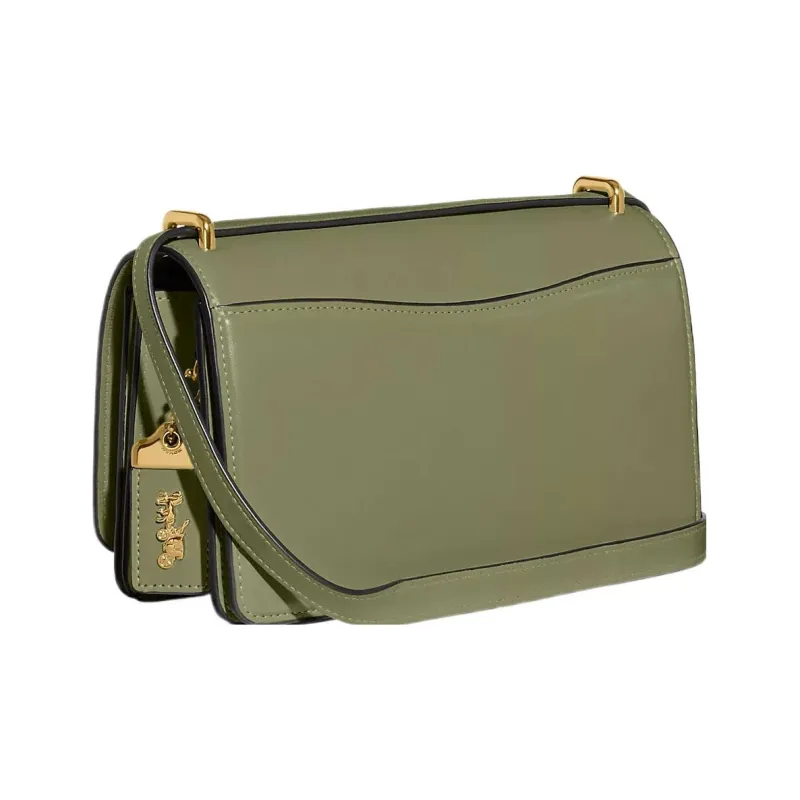 COACH Bandit Calfskin Crossbody Bag, Shoulder Bag Women's Olive Green-1