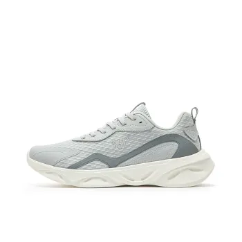 361° Light Feathers Cushioning Anti Slip Wear Resistant Breathability Low Top Running Shoes Men's Photon Gray